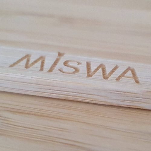 gravure laser brosse à dents bambou Miswa