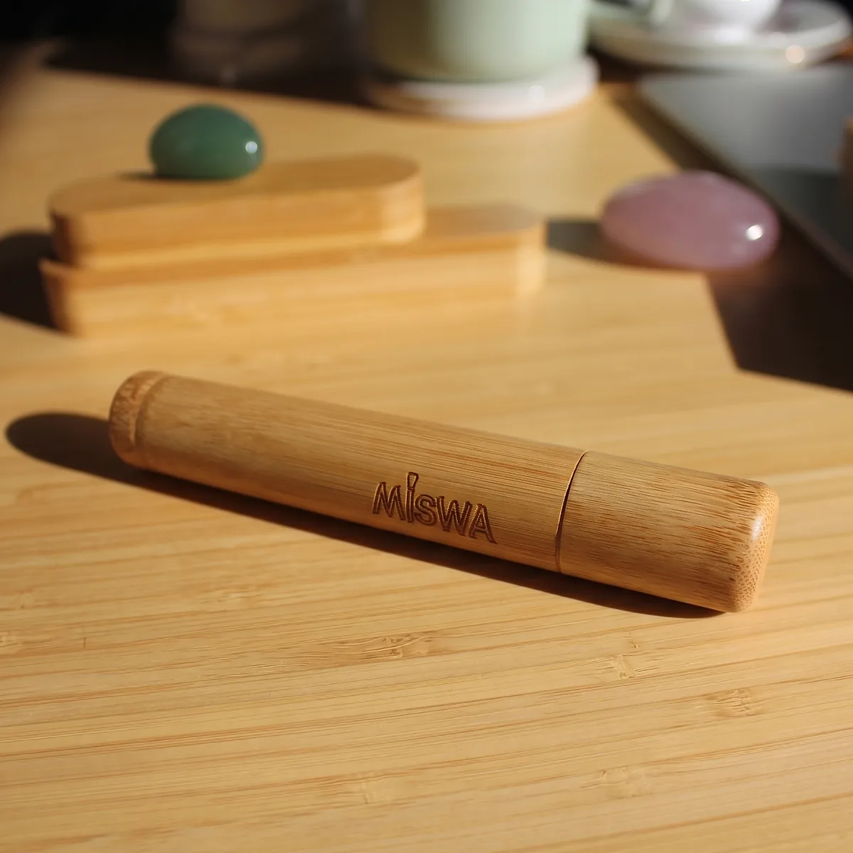 Étui en bambou pour siwak Miswa – Image 2