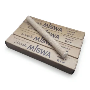 Lot de 4 siwaks MISWA dans leur étui kraft